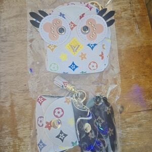 Colorful Owl Kids Coin Purse